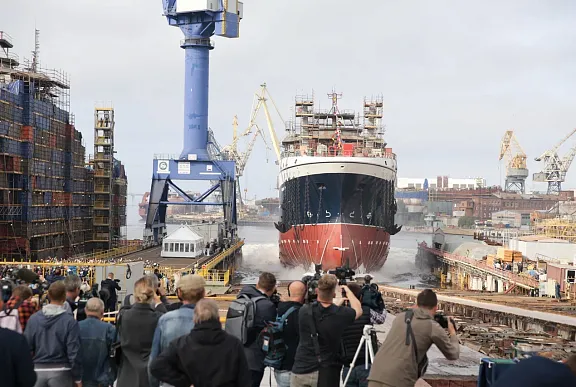 Russian Fish Industry Company Continues Fleet Renewal with Launch of "KAPITAN YUNAK" Super Trawler