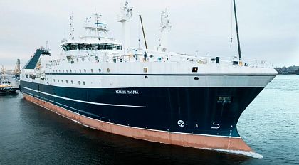 Factory sea trials of the second Russian supertrawler “Mekhanik Maslak” of the Russian Fishery Company have been successfully completed